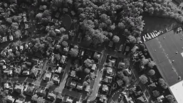 California Suburban Casas y pueblos — Vídeo de stock