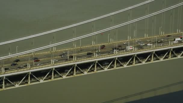 Мост Джорджа Вашингтона — стоковое видео