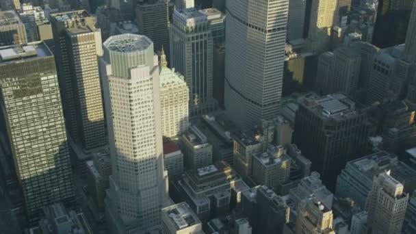 New York City skyscrapers — Stock Video