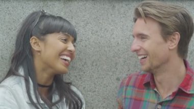 gülümseyen iki kentsel çevre içinde