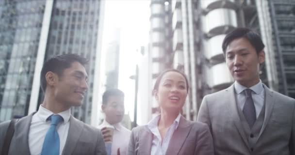 Grupo de negócios conversando — Vídeo de Stock