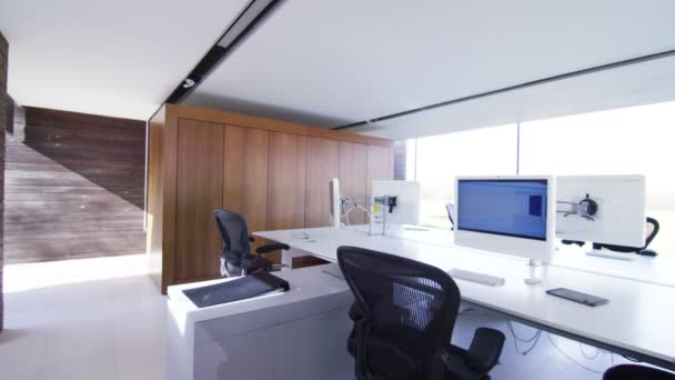 Inre av Tom office — Stockvideo