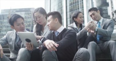 iş grubu ile mobil teknoloji