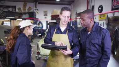 yapılacak iş tartışırken mekaniği