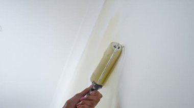 yeni ev duvar boyama kadın