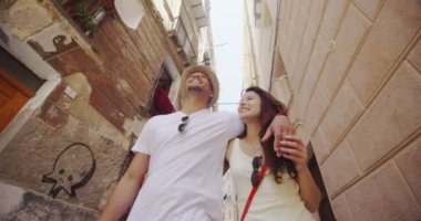 sokak ile yürüme Çift