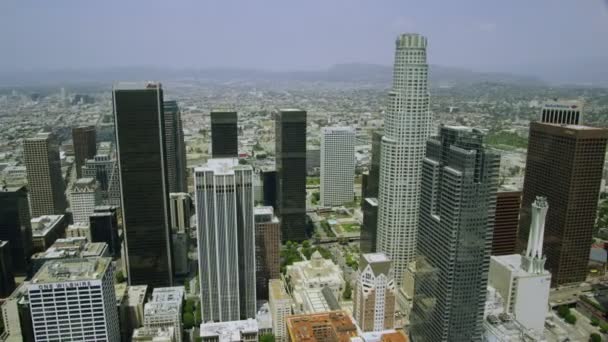 Arranha-céus de Los Angeles City — Vídeo de Stock