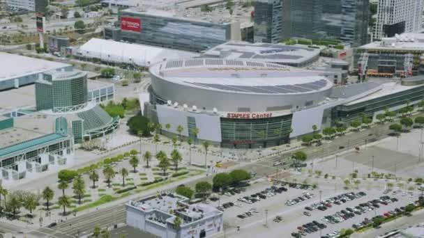 Centro comercial y oficinas de Los Ángeles — Vídeos de Stock