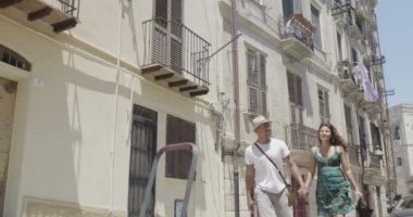 sokak ile yürüme Çift