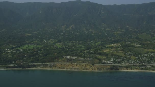 Wybrzeża Kalifornii wzdłuż Big Sur — Wideo stockowe