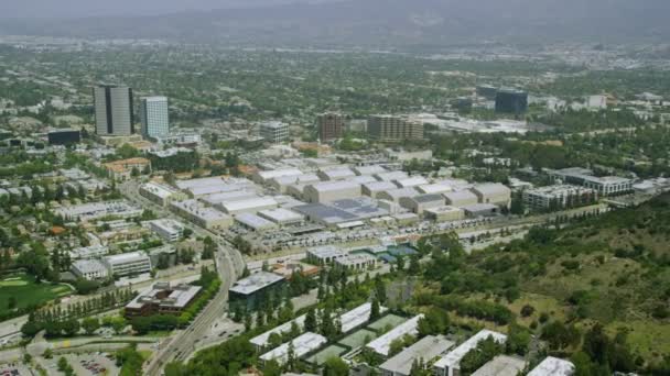 Casas suburbanas de California — Vídeo de stock