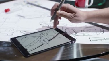 El bilgisayar tablet kullanma