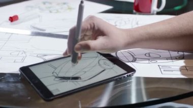 El bilgisayar tablet kullanma