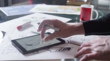 El bilgisayar tablet kullanma