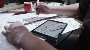 El bilgisayar tablet kullanma