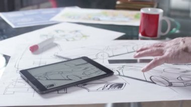 El bilgisayar tablet kullanma