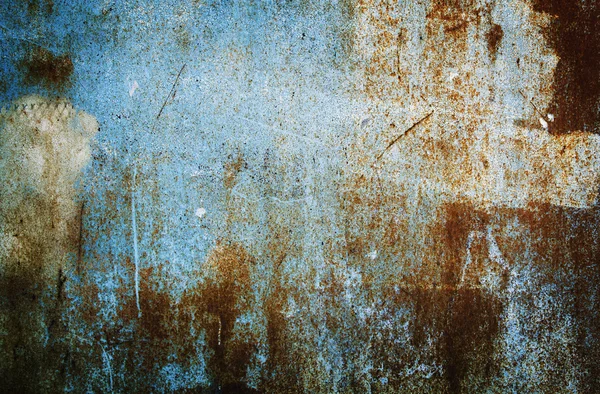 Foto van abstracte wallpaper oude IJzeren roestig grunge achtergrond — Stockfoto