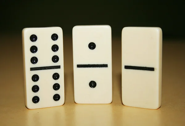 Close up picture of domino — Stock Photo, Image
