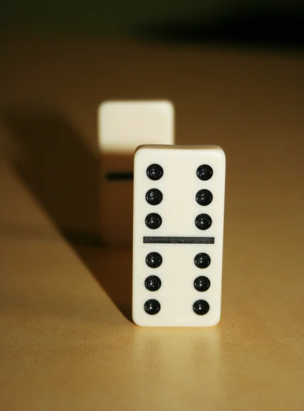 Close up picture of domino — Stock Photo, Image