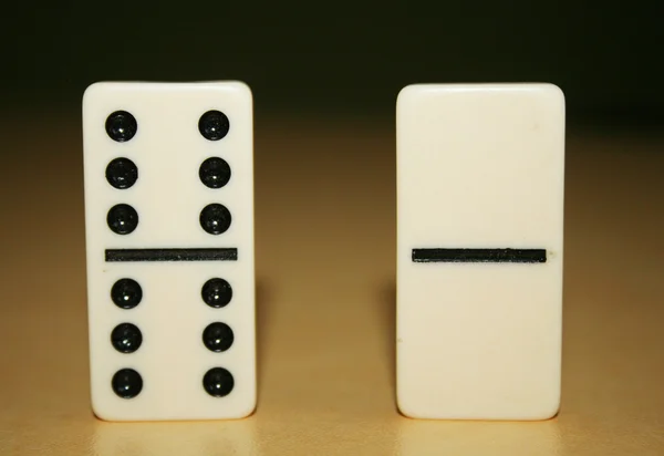 Close up picture of domino — Stock Photo, Image