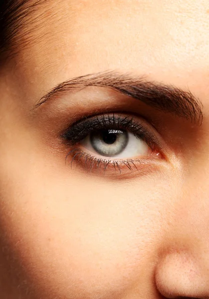 Picture of pretty woman's eye — Stock Photo, Image