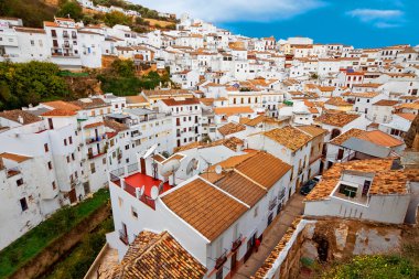 Setenil de las bodegas, cadiz, Endülüs, İspanya