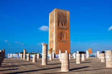 Tour Hassan, Rabat, Morocco clipart