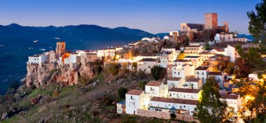 Jaen il Hornos de Segura kasabada. İspanya