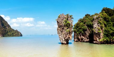 James Bond Island on Phang Nga Bay, Thailand clipart