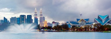 Gösterim Kuala Lumpur Lake Titiwangsa, Malezya