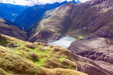 Lake Margaritzenstausee, Carinthia, Avusturya 