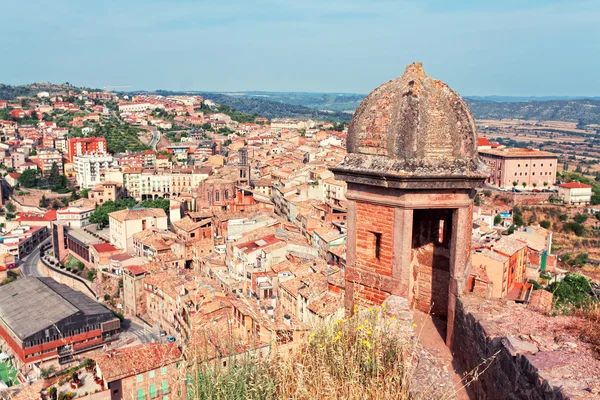 Cardona Kalesi, Catalonia görünümünü — Stok fotoğraf