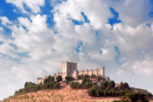 Kale penafiel, valladolid, İspanya — Stok fotoğraf