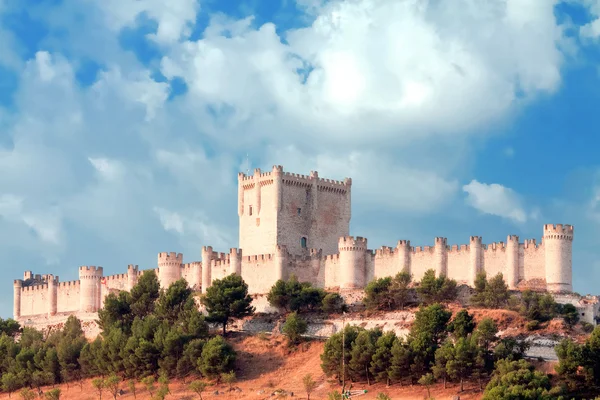 Castle of Penafiel, Valladolid, Spain — Stock Photo, Image