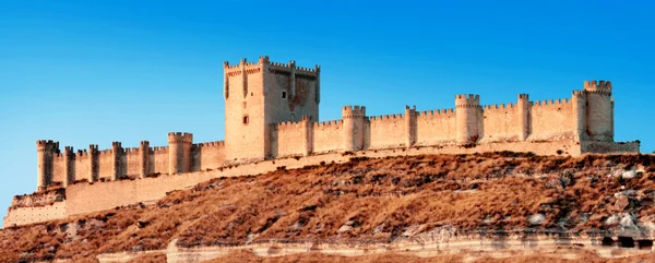 Penafiel，巴拉多利德，西班牙的城堡 — 图库照片