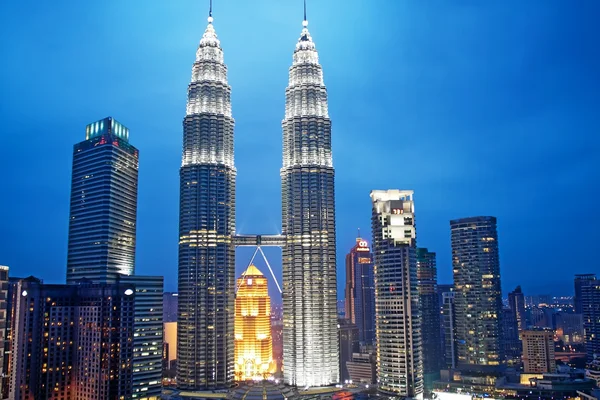 Petronas twin towers — стокове фото