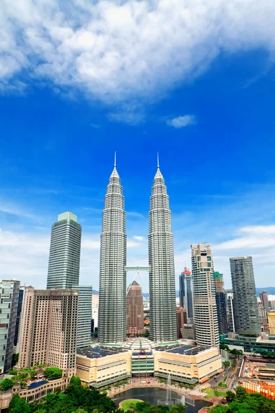 Petronas twin towers — стокове фото