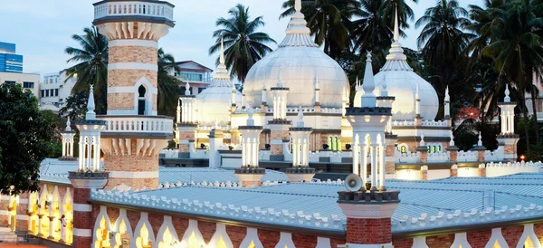 Mešita Jamek v Kuala Lumpur, Malajsie — Stock fotografie