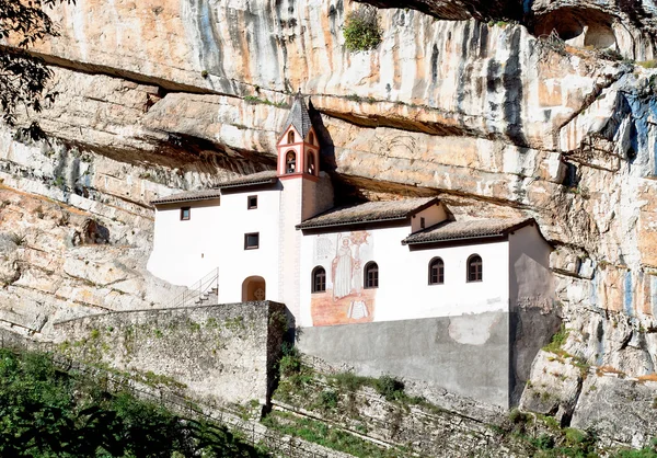 Hermitage of Saint Columban. Rovereto, province of Trentino-Alto — Stock Photo, Image