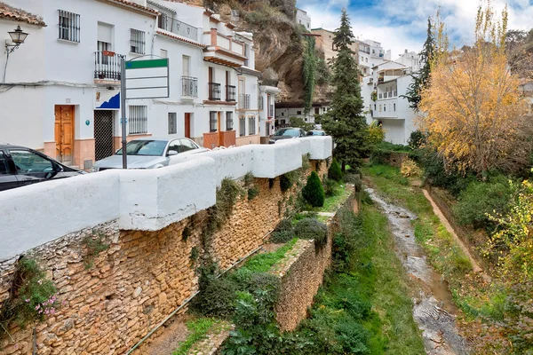 Setenil de las bodegas, cadiz, andalucia, Spanyolország — Stock Fotó