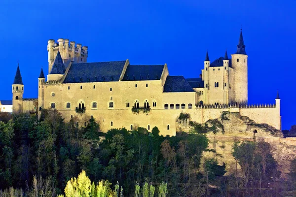 Alcazar kale Segovia, İspanya — Stok fotoğraf