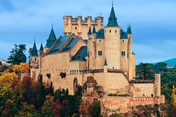Alcazar slottet i segovia, Spanien — Stockfoto