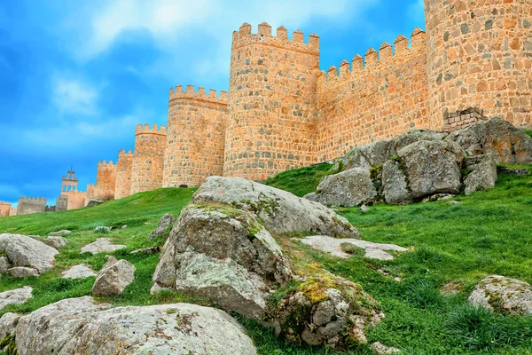 Walls of Avila, Spain — Stock Photo, Image