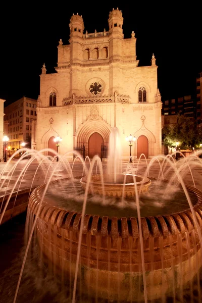 Cathedral at Castellon de la Plana.Valencian Community — Stock Photo, Image