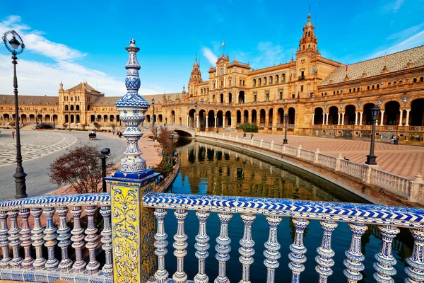 Plaza de Espana. Севилл, Испания — стоковое фото