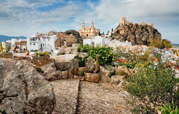 Stad Olvera, Spanje, — Stockfoto