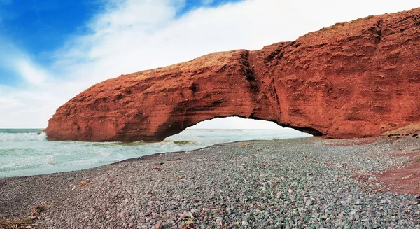 Legzira beach, Sidi Ifni, Souss-Massa-Draa, Maroko — Stock fotografie