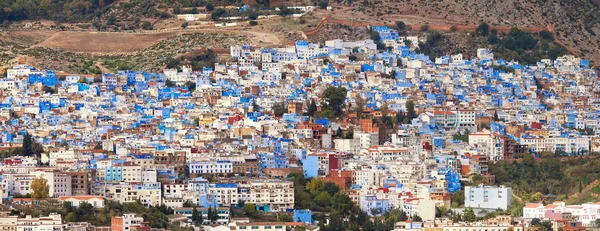 Blauwe stad Chefchaouen, provincie Tangier-Tetouan, Morocco — Stockfoto