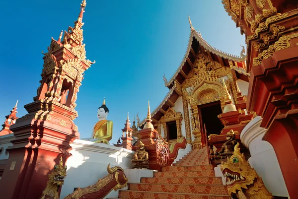 泰国清迈寺 Monthian — 图库照片