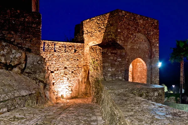 Castellar de la Frontera Castle, Castillo de Castellar, Spanien — Stockfoto